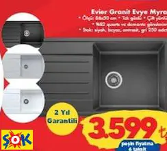 EVİER GRANİT EVYE MYRA